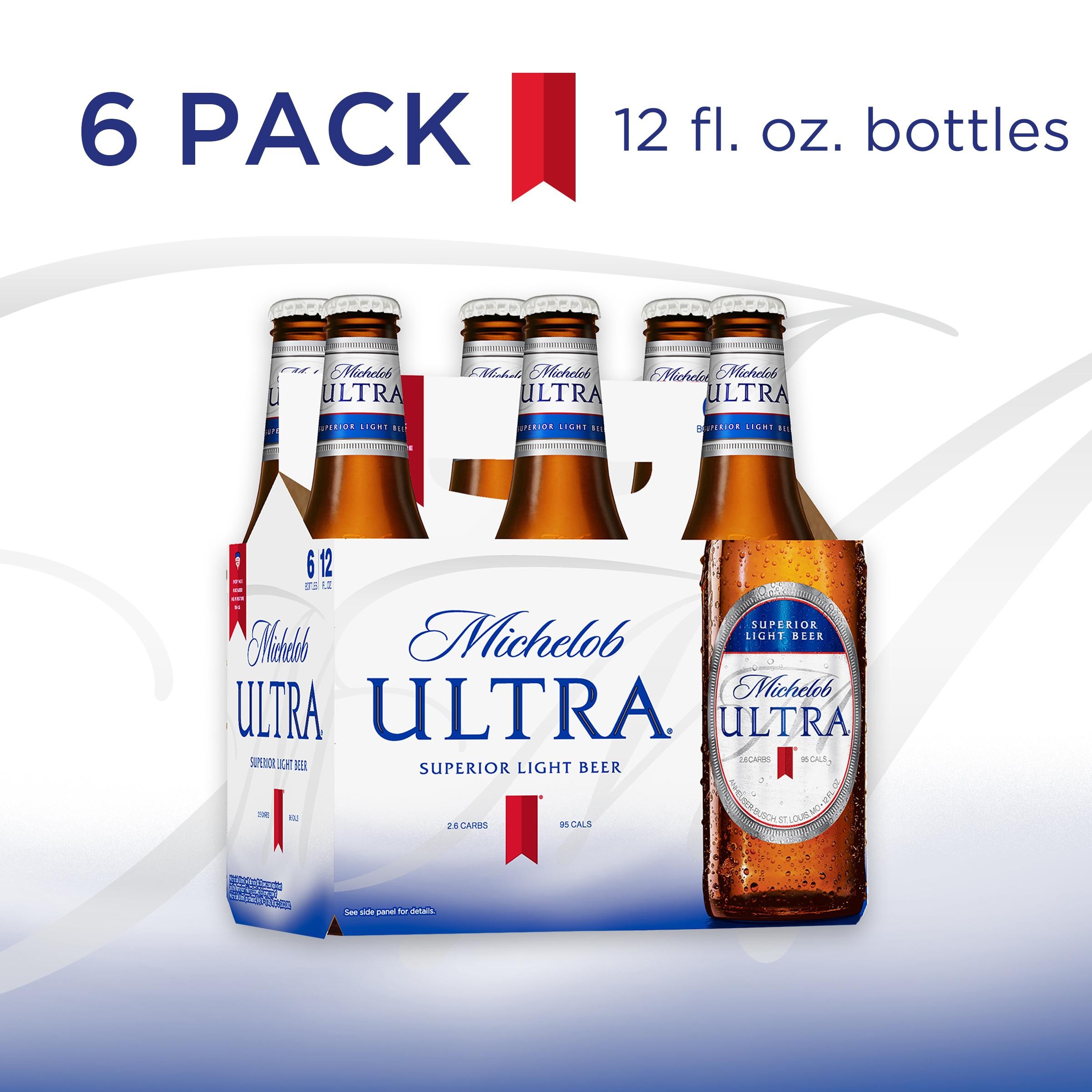 Michelob Ultra Light Beer - 6 Pack btl