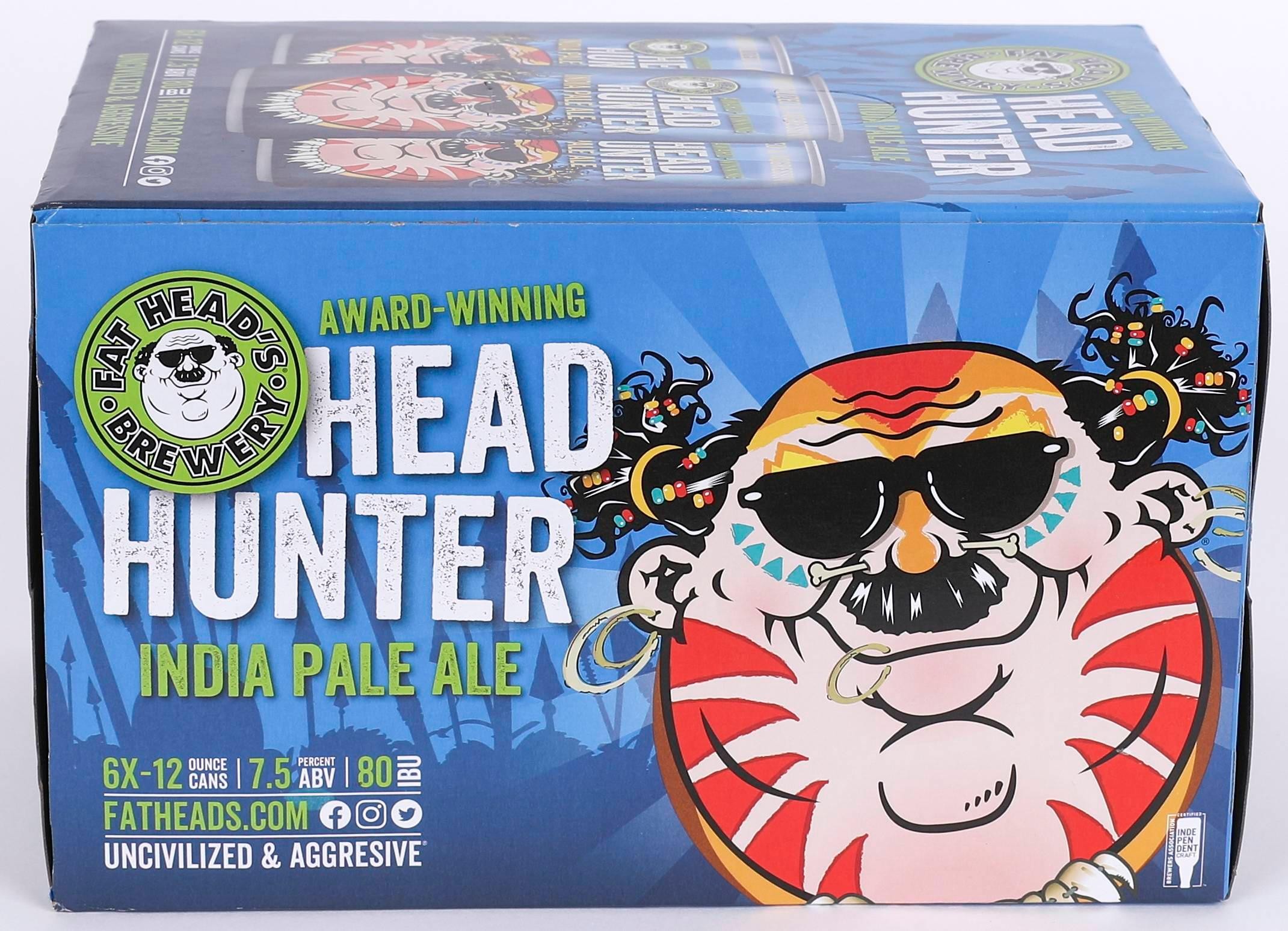 Fat Head's Head Hunter IPA Ale - 6pk Cans