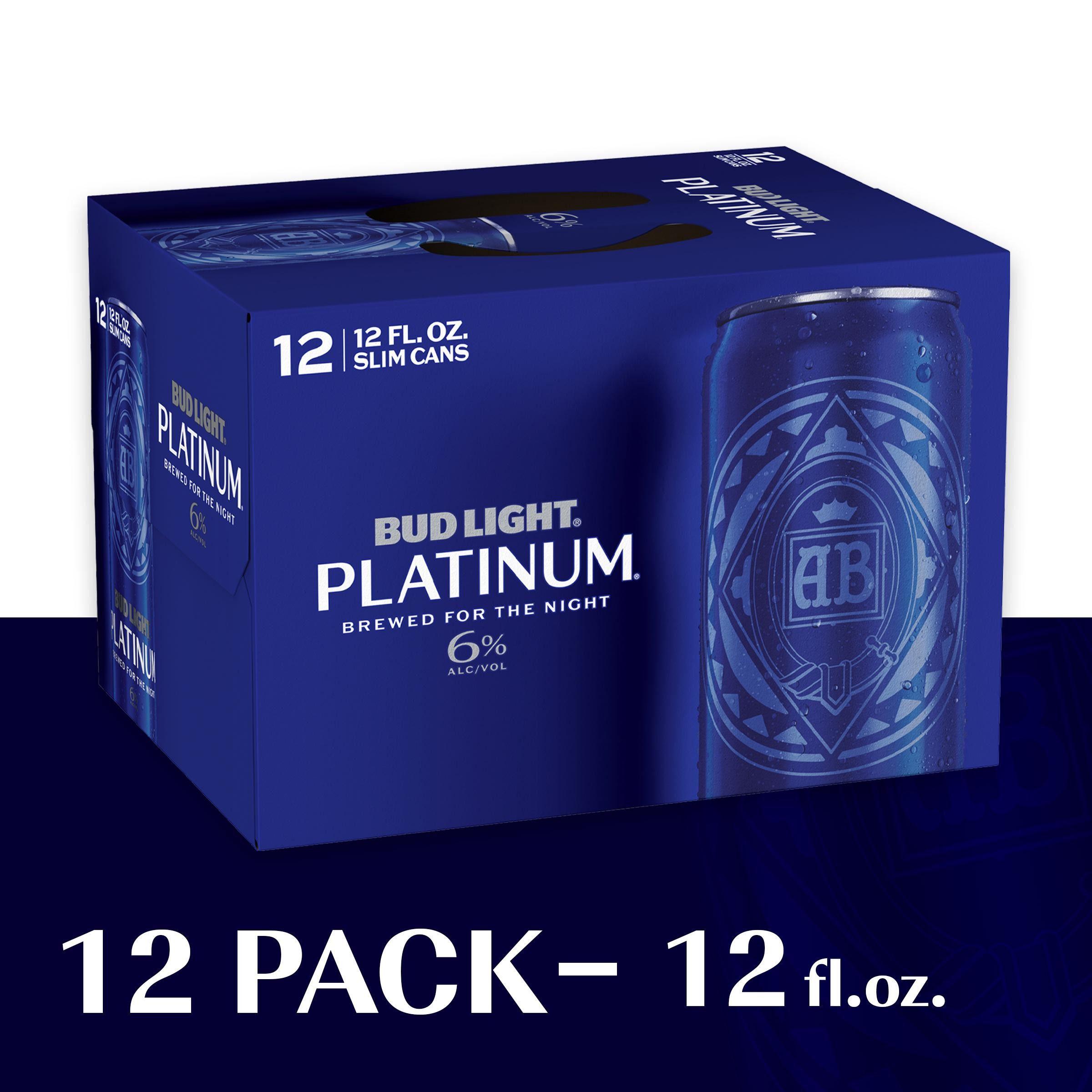 Platinum | Light Lager by Bud Light | 12oz Cans
