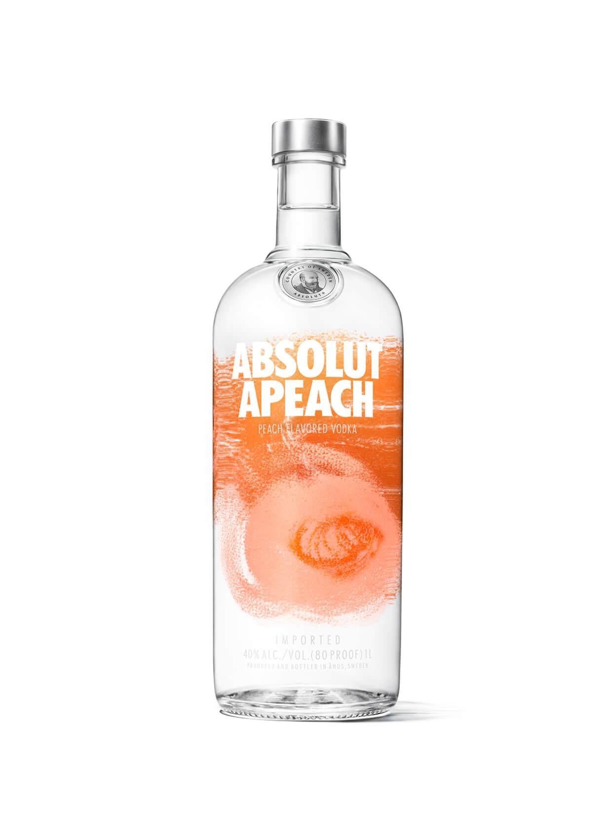 Absolut Apeach Vodka 1L