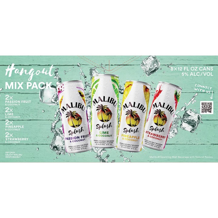 Malibu Splash Variety 8 pk Cans