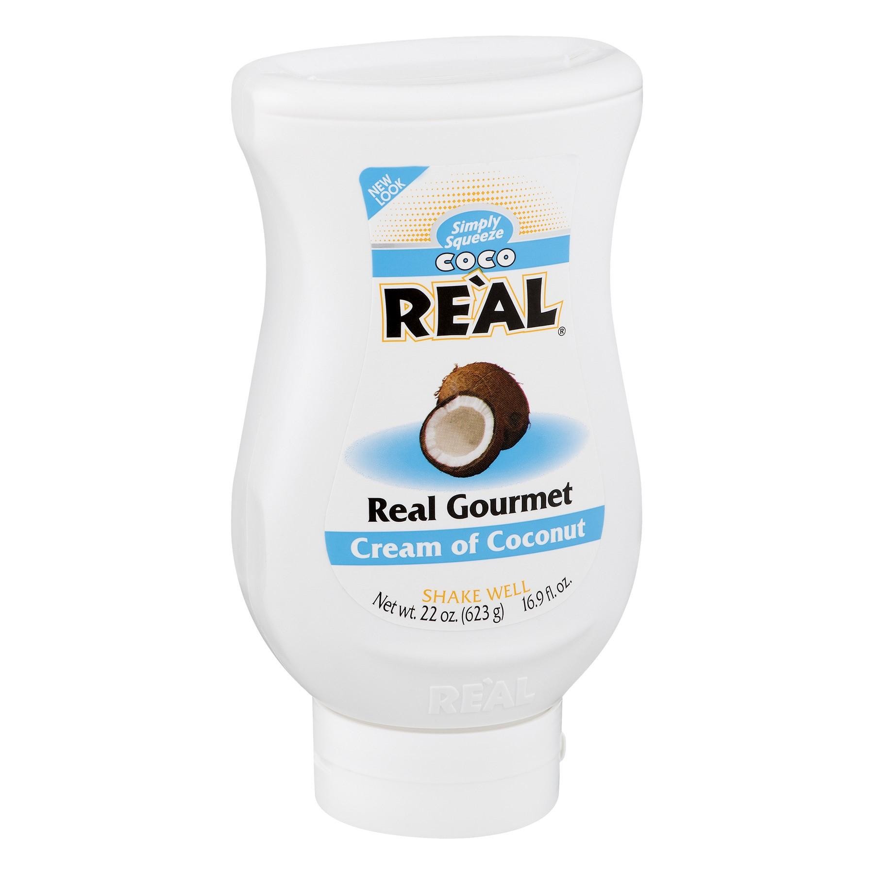 Coco Real Simply Squeeze Cream of Coconut 24oz