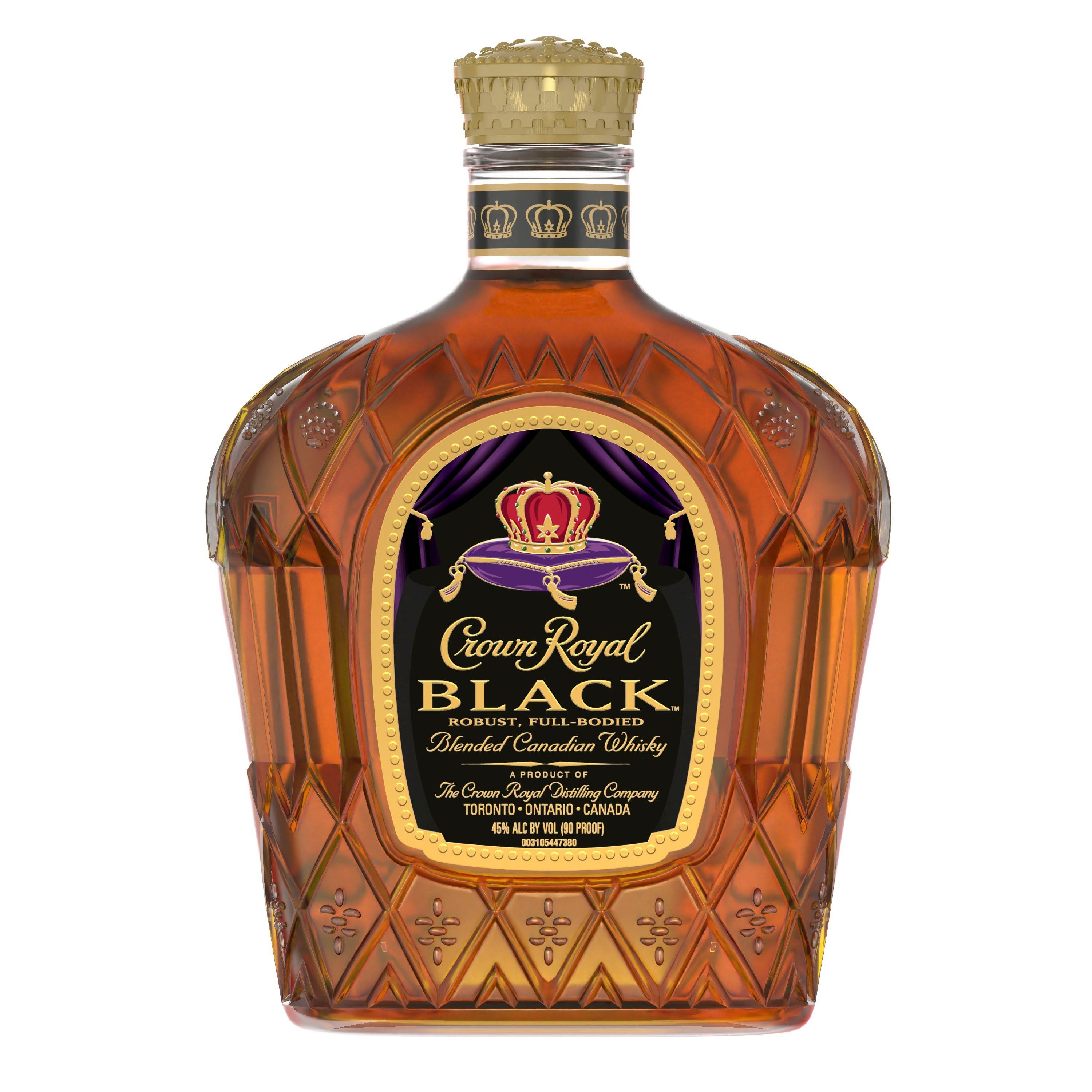 Crown Royal Black Canadian Whisky - 750ml Bottle
