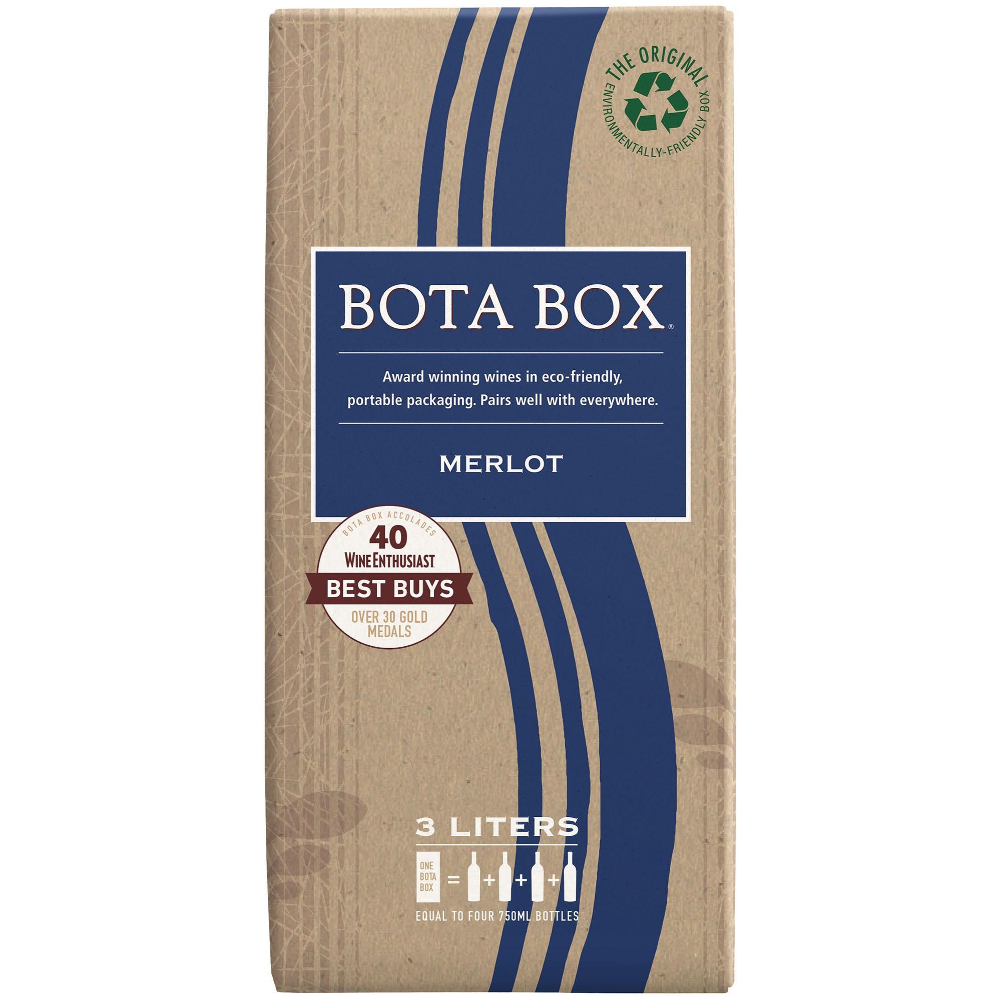 Bota Box Merlot - California - 3l Box