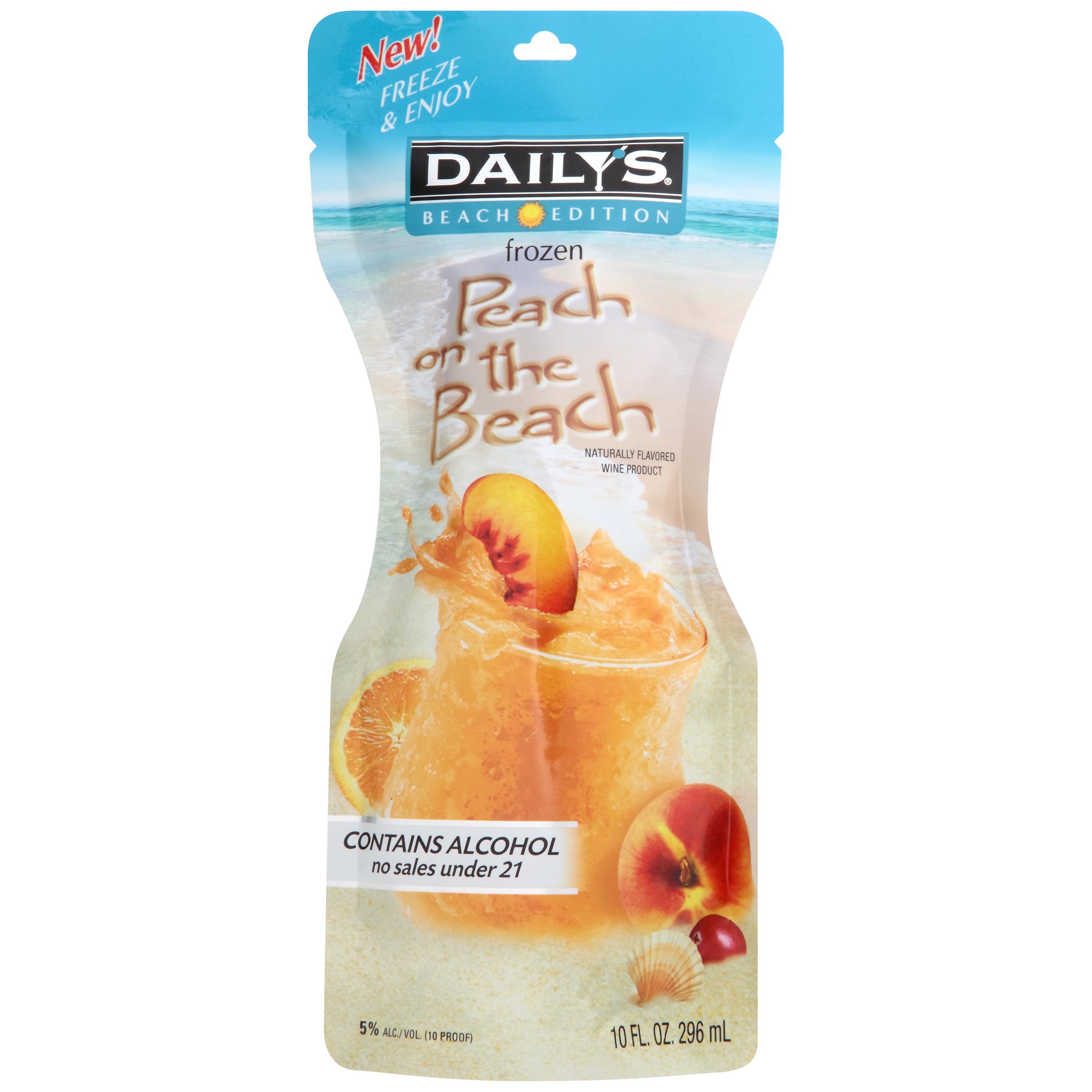 Daily's Peach on the Beach Frozen Pouch 10oz