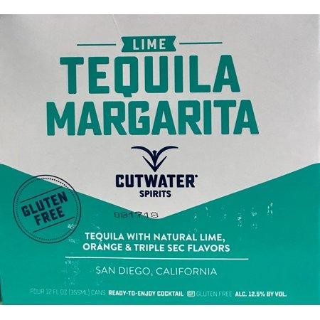 Cutwater Lime Tequila Margarita Ready to Drink Cocktail 12oz