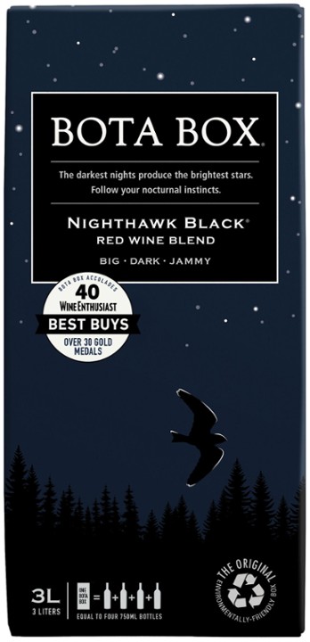 Bota Box Nighthawk Black Red Blend 3L