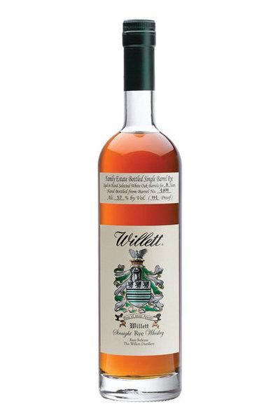 Willett 4 Year Rye Whiskey 750