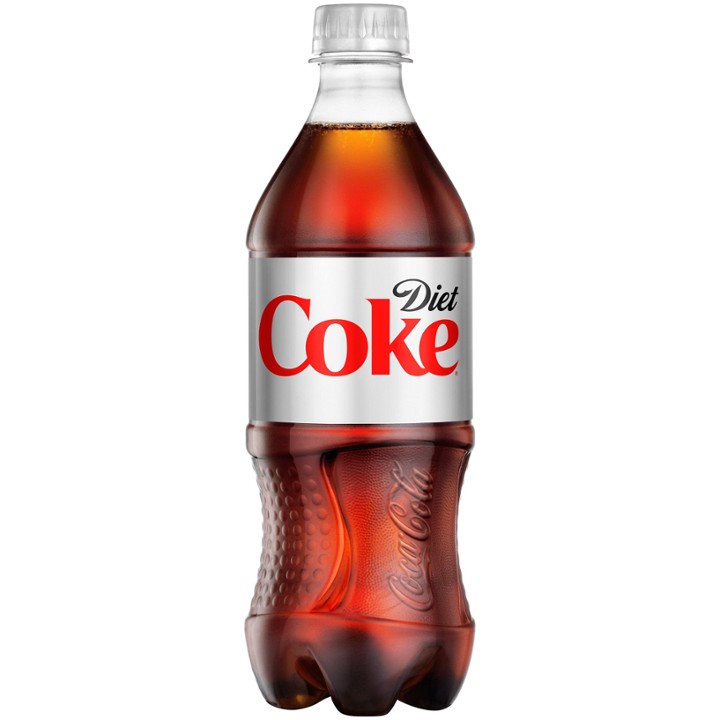 Diet Coke Soda Soft Drink, 20 Oz