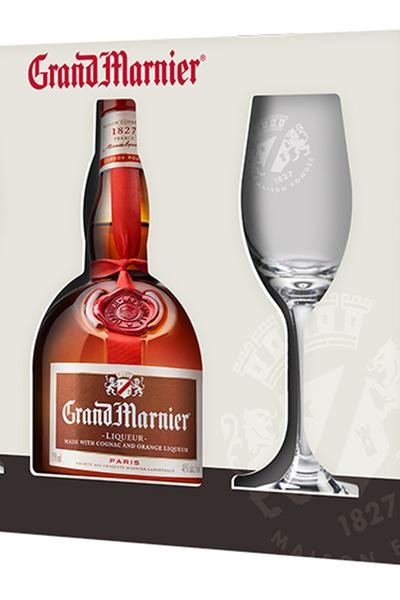 Grand Marnier Gift Set - 750ml Bottle