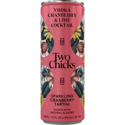 Two Chicks Sparkling Cranberry Tartini 12oz