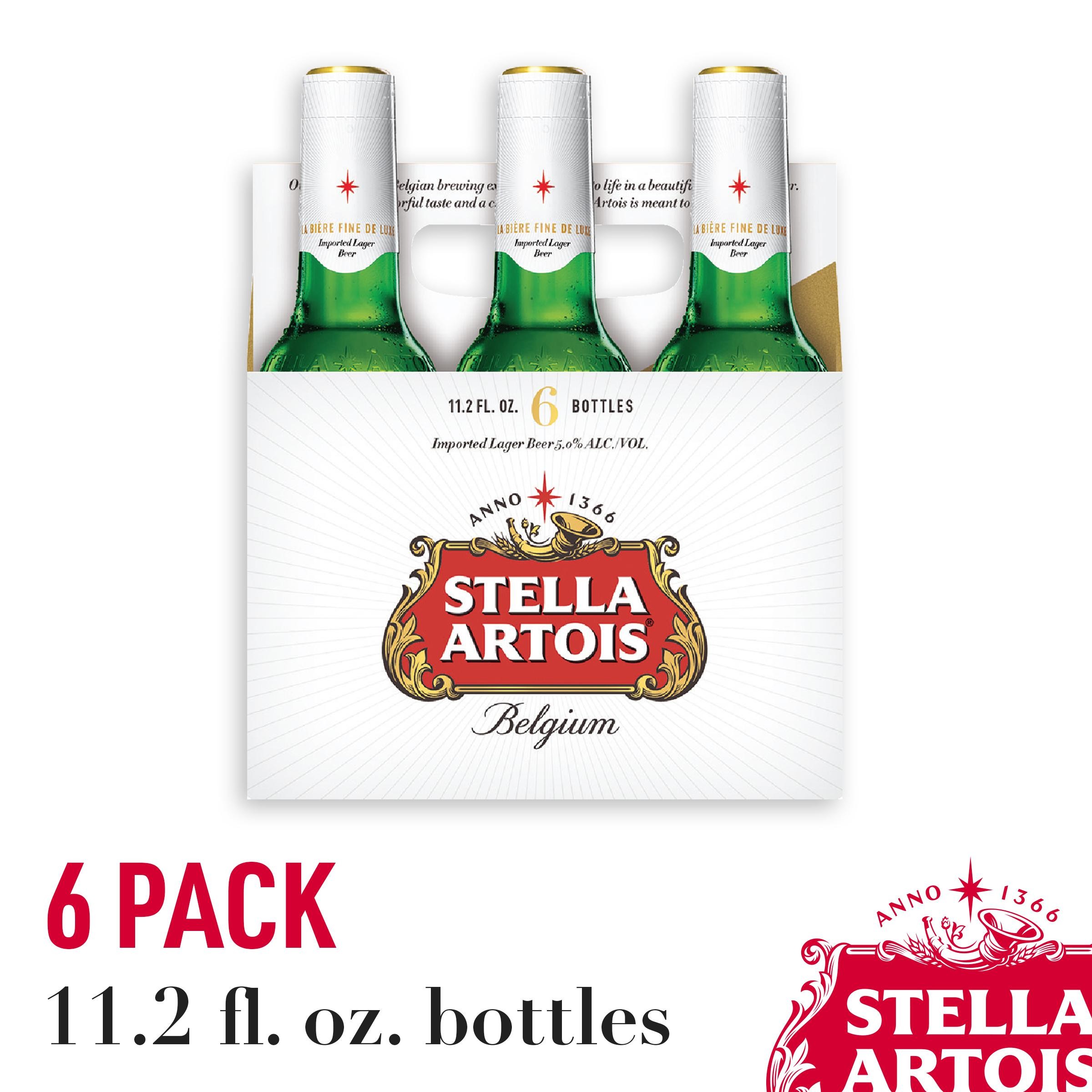 Stella Artois Beer - 6 Pack btl