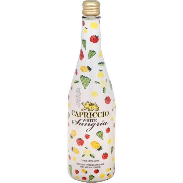 Capriccio White Sangria - Specialty Wine from Spain - 750ml Bottle