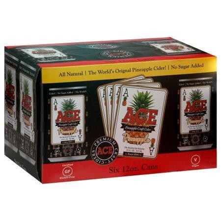 Ace Pineapple Cider - 6 Pack can