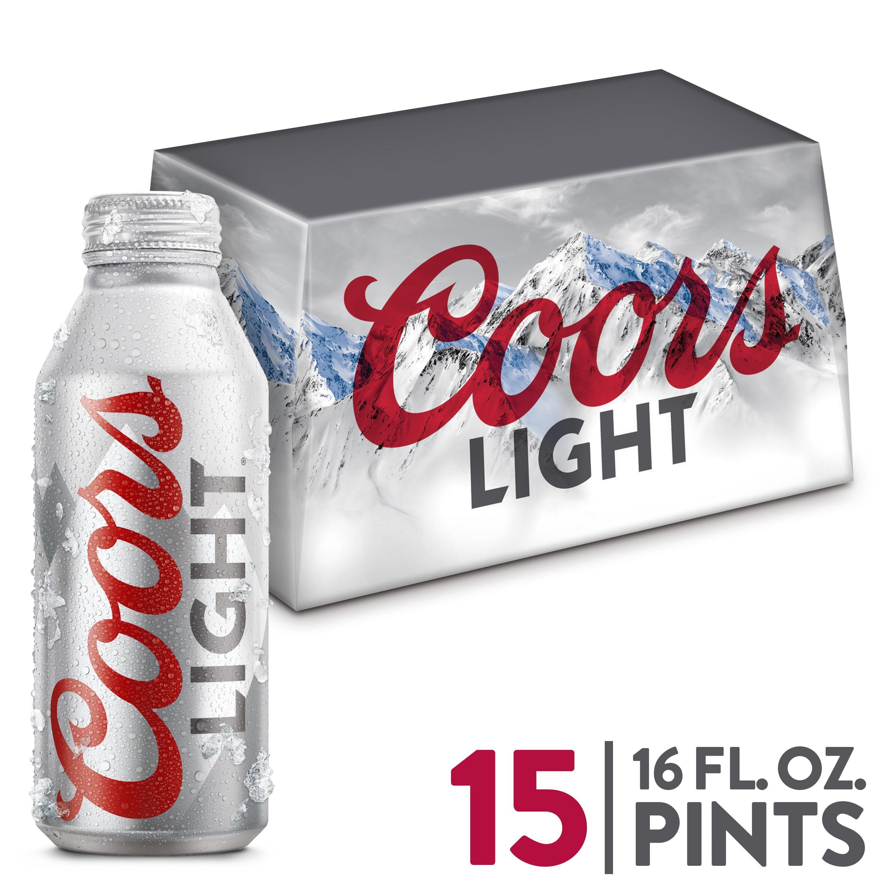 Coors Light Alum 15pk