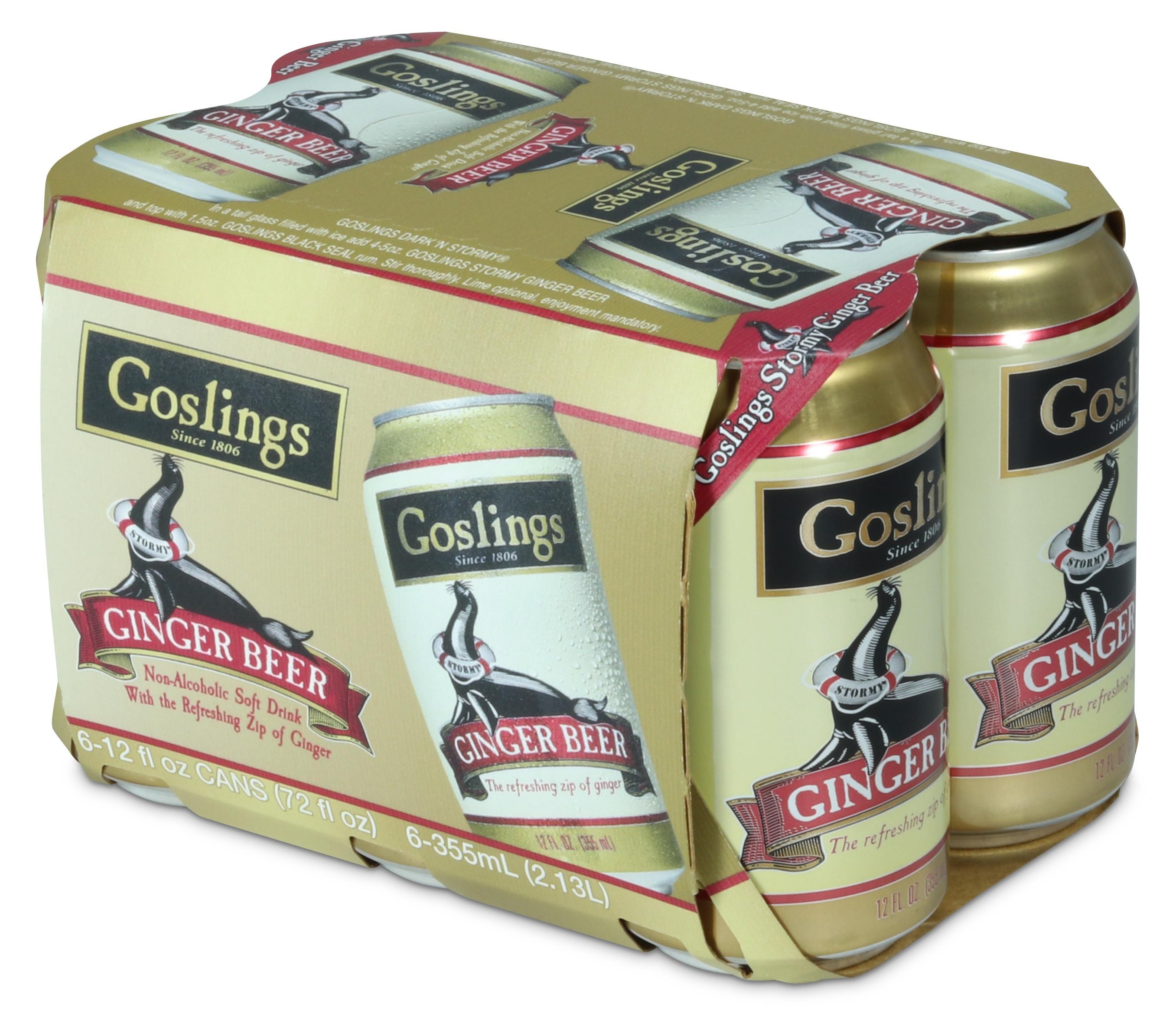 Gosling Stormy Ginger Beer 6pk can