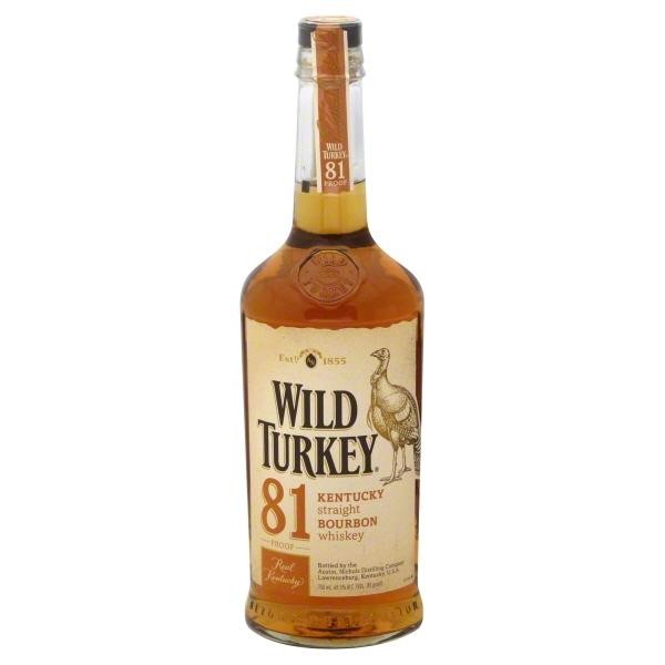 Wild Turkey Bourbon 81 Proof 750ml