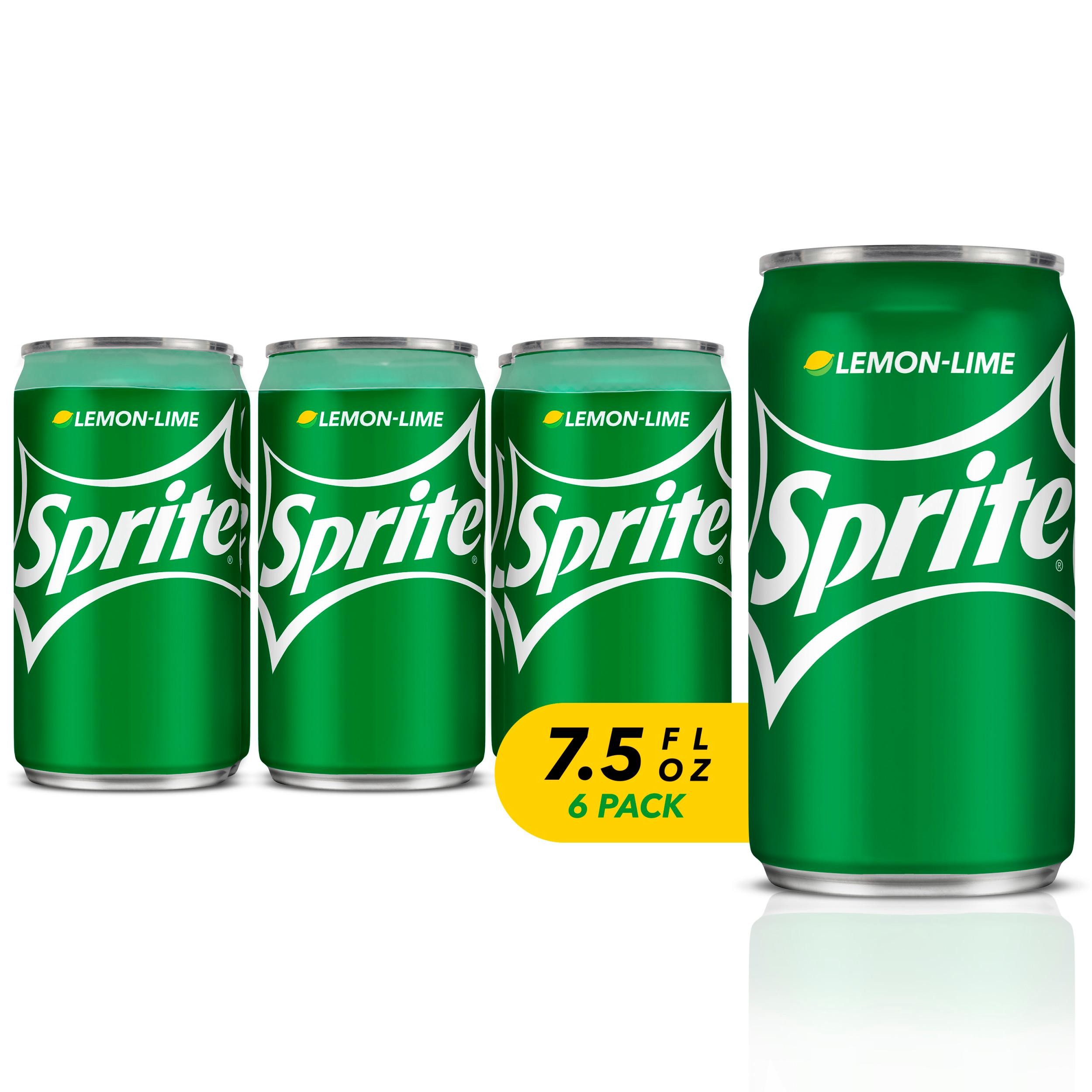 Sprite Soda, Lemon-Lime - 7.5 Fl Oz X 6 Pack