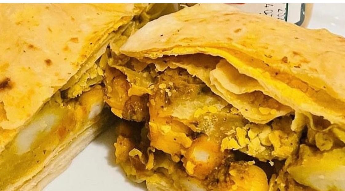 3326 Greenmount Avenue - Curry Shrimp Roti