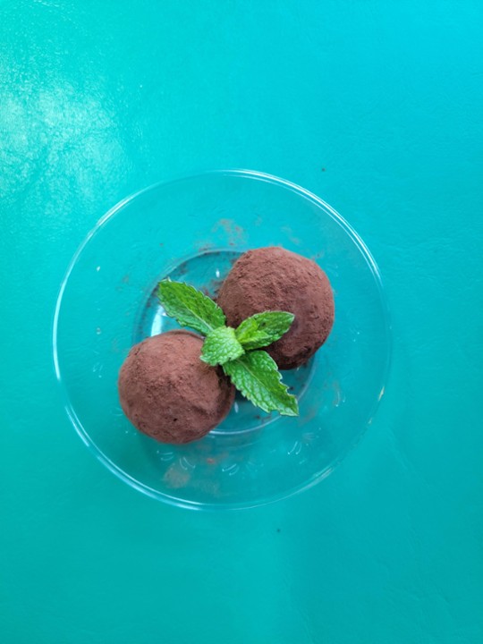 Chattanooga Whiskey Mint Infused Dark Chocolate Truffles