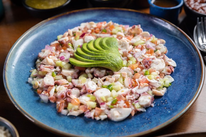 Octopus Ceviche Plate