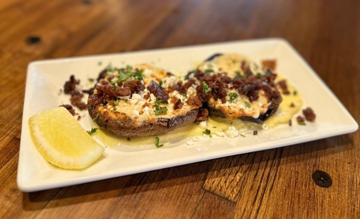 GF Stuffed Portobello Mushrooms