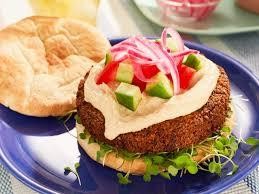 Mediterranean Falafel Burger