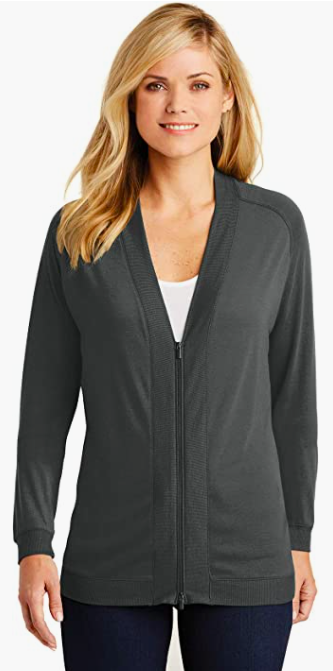 Port Authority Cardigan - Grey Smoke