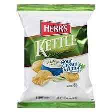 Herrs Kettle Cooked Sour Cream and Onion