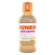 Dunkin Iced Coffee Vanilla