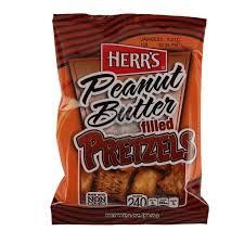 Herrs Peanut Butter filled Pretzels