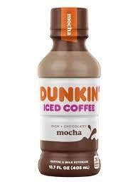 Dunkin Iced Coffee Mocha