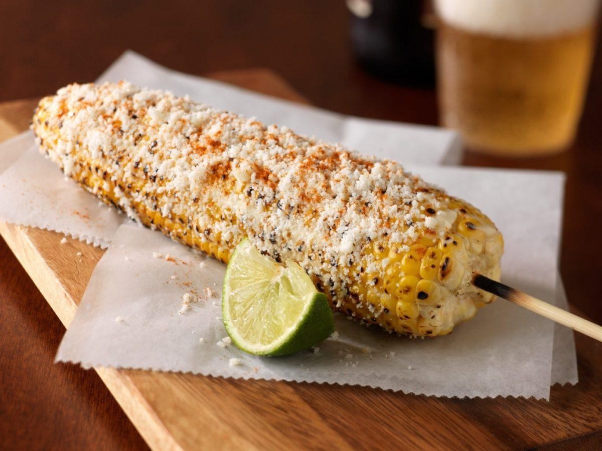 Elotes Asados / Roasted Corn Prepared