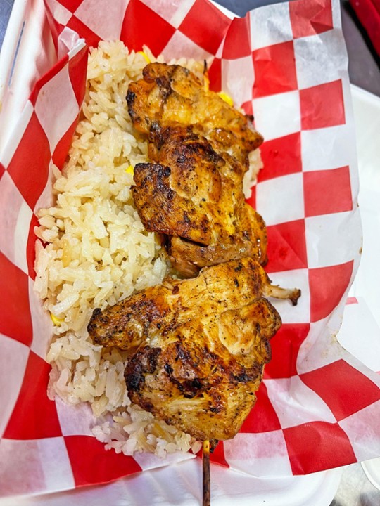 Grilled Chicken on a stick (Skewers)