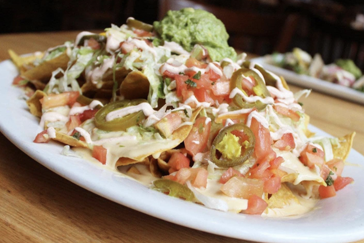 Large Seafood Nachos