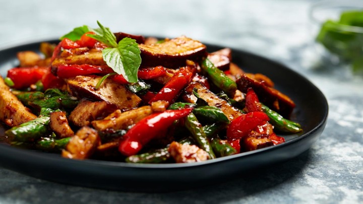 Fiery Tofu with Vegetables
