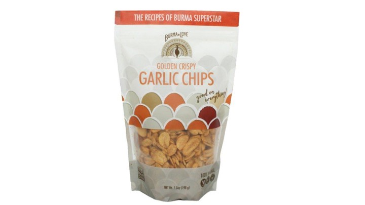 Golden Garlic Chips