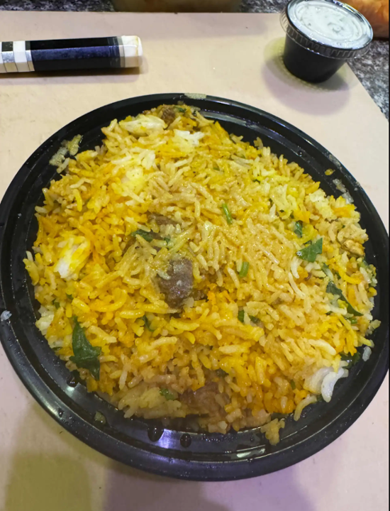 Goat biryani(D)