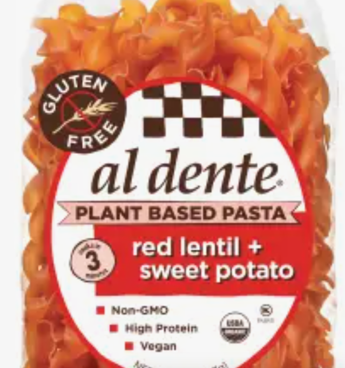 Al Dente Pasta (Small) - Red Lentil & Sweet Potato