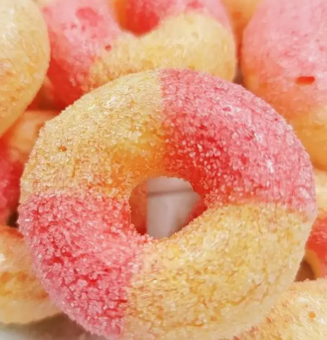 Freeze Dried Candies - Peach Rings