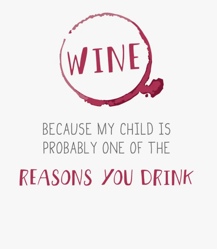 Greeting Card - Reasons you drink