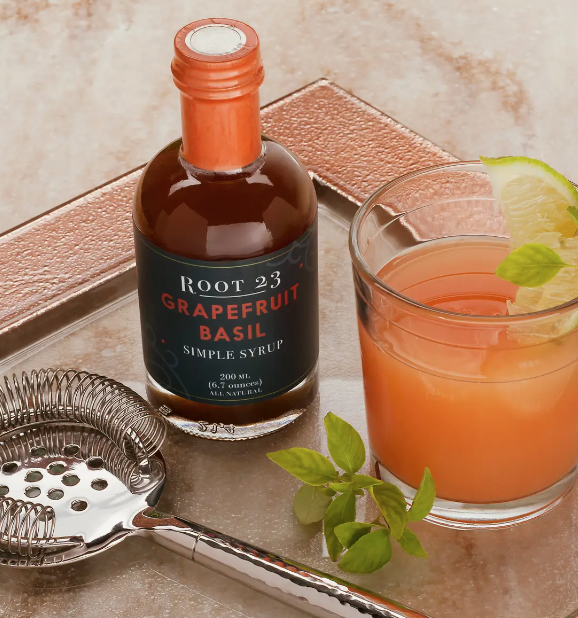 Root 23 Simple Syrup - Grapefruit Basil
