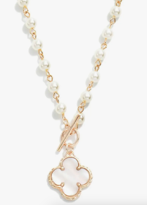 Mother of Pearl Clover & Pearl Chain