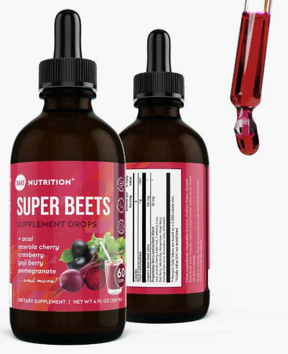 360 Nutrition Drops - Super Beets