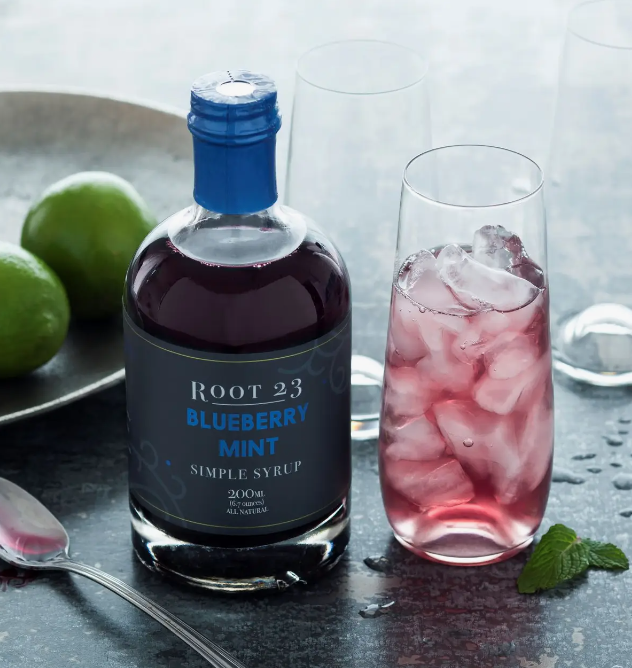 Root 23 Simple Syrup - Blueberry Mint
