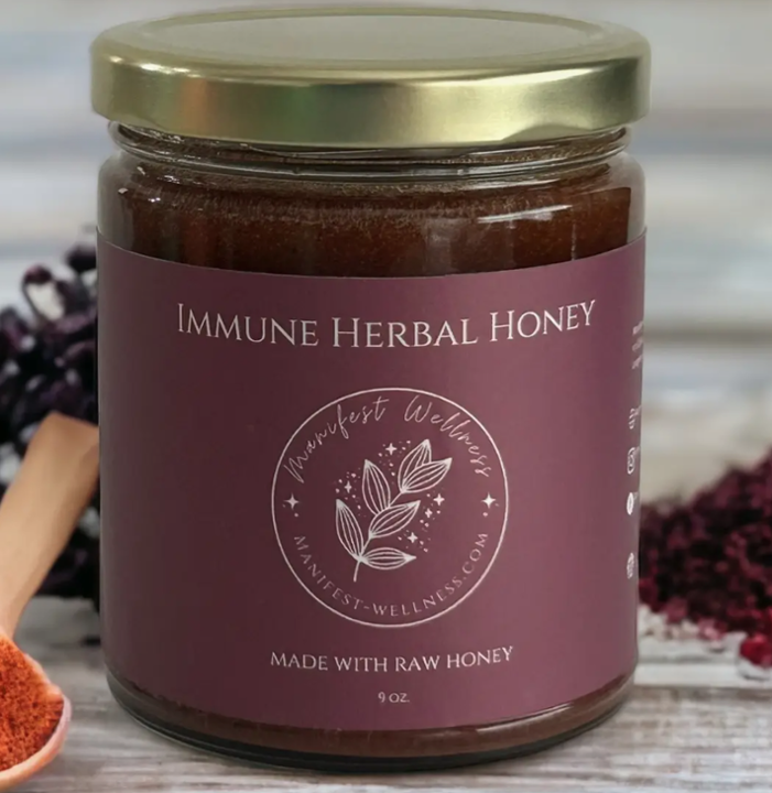 Immune Herbal Honey