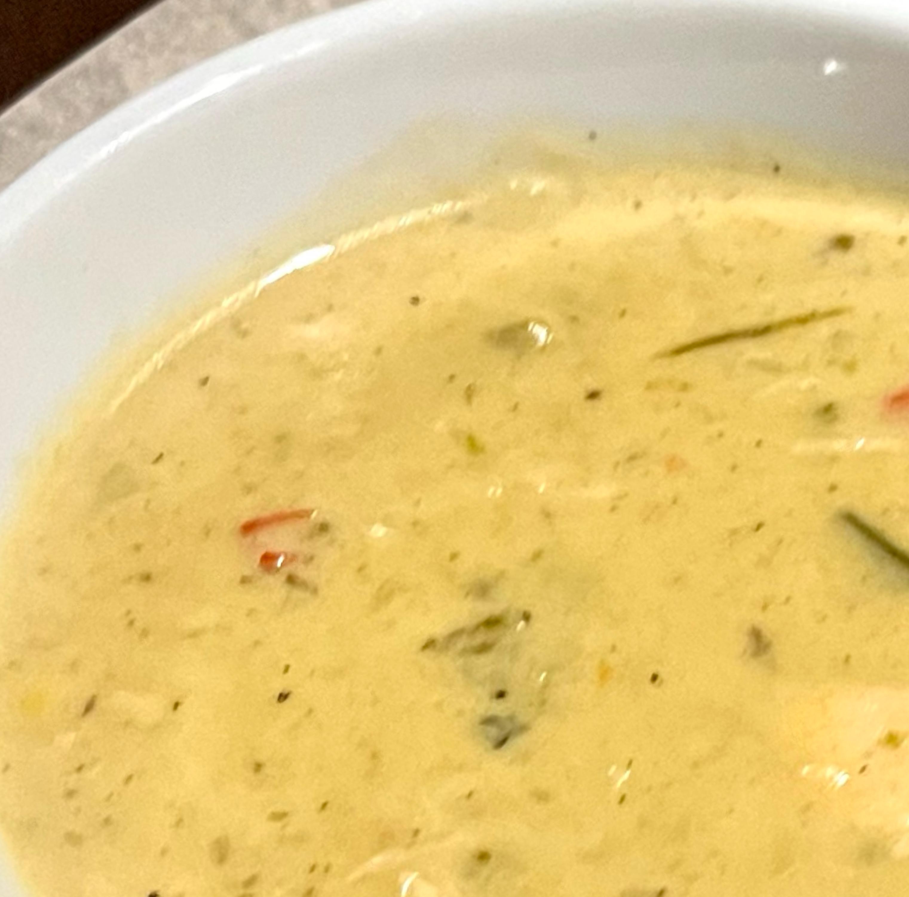 Chicken Cheese Pablano Soup