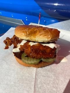 Nashville Hot Fried Chicken Sandwich