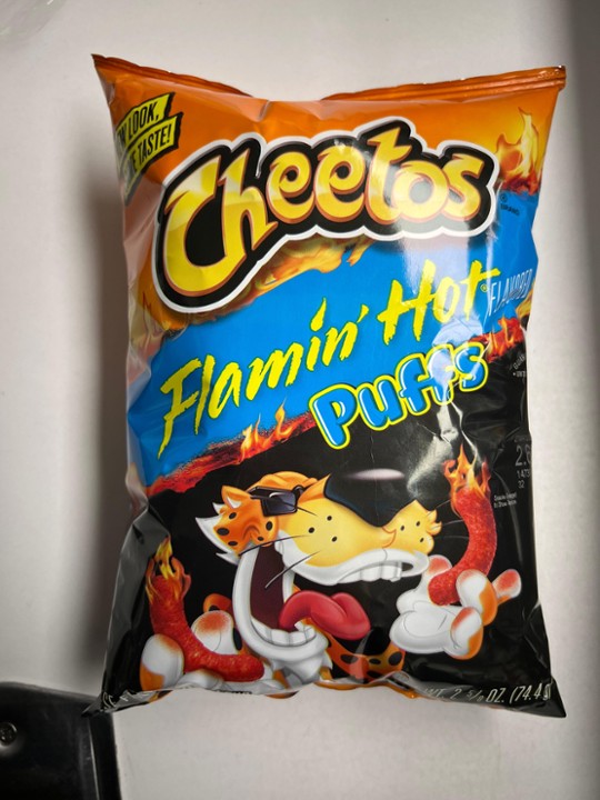 Cheetos Flamin Hot Puffs