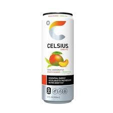 Celsius Non-Carb Peach Mango Green Tea